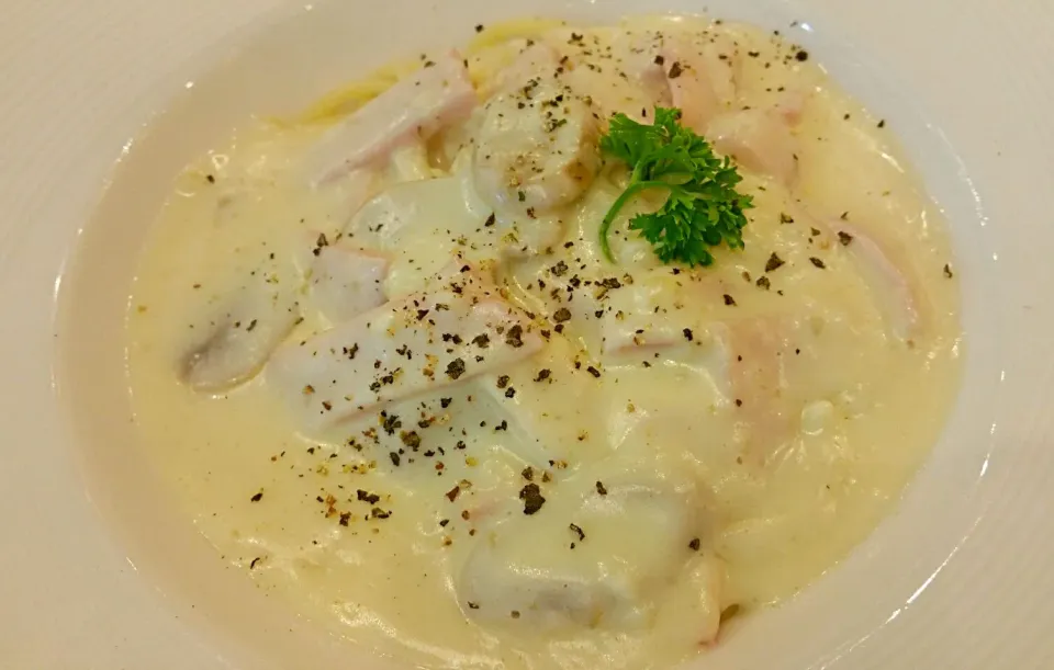 Cabonala Ham & Mushroom|Kararak & Foodsさん