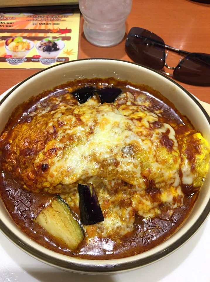 焼きカレーのオムライスドリア|カリヤ レイイチロウ。さん