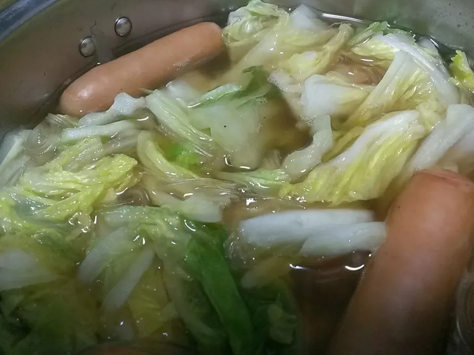 白菜を煮込んだ|グルオさん