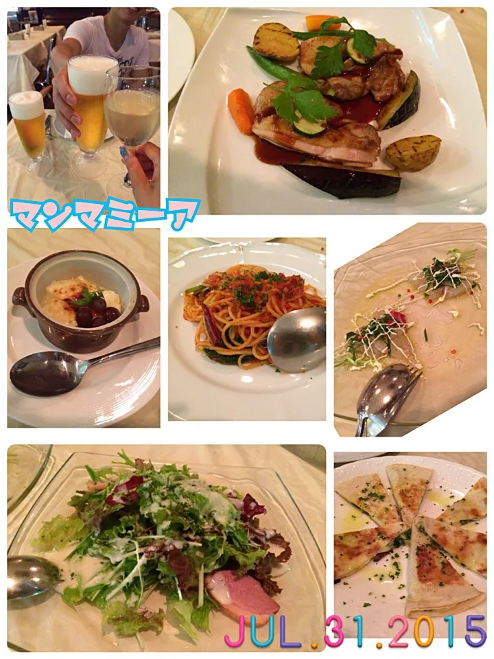 Snapdishの料理写真:7/31の夕ご飯🍴|みきぴょん♪さん