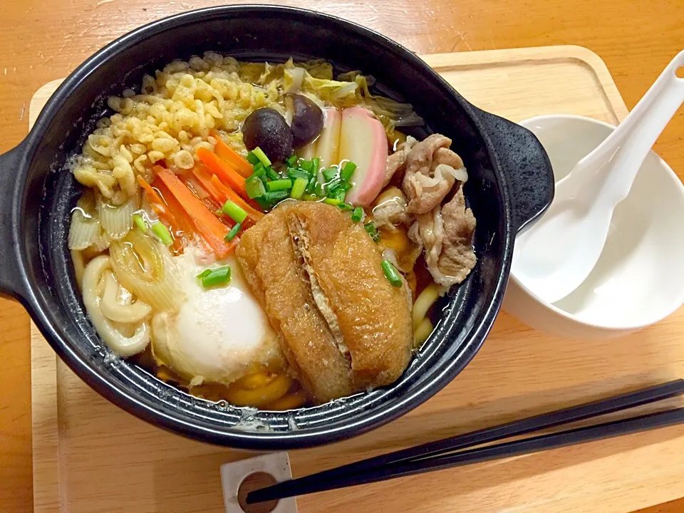 鍋焼きうどん1人前 (*^^*)|ルドルフさん