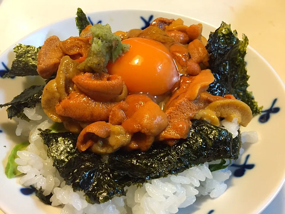 Snapdishの料理写真:ウニ丼|sasaちゃんこ😎さん