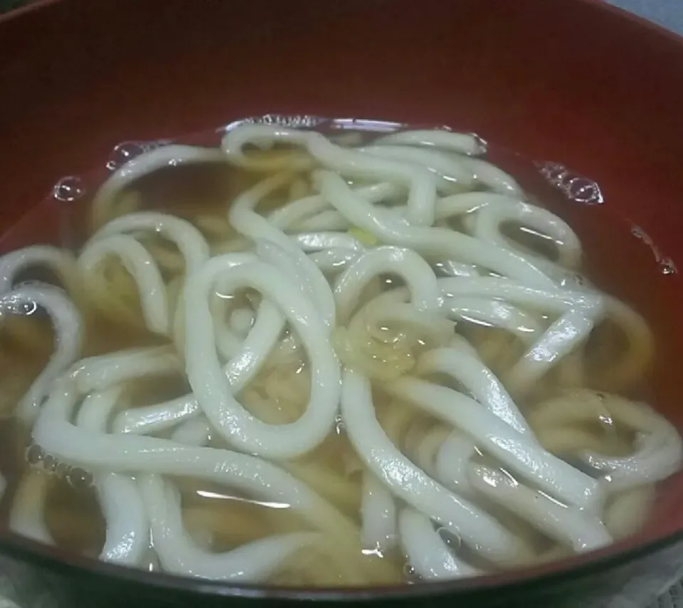 鍋の残り汁でうどん|グルオさん