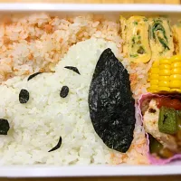 Snapdishの料理写真:旦那さんのお弁当(♡´艸`)|sumileさん