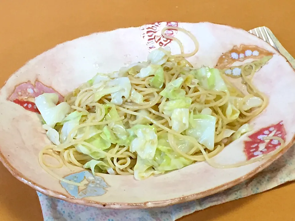 アンチョビとキャベツのパスタ!  (^-^)|Kei Satoさん