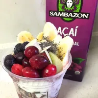 Snapdishの料理写真:açaí bowl アサイ ボール|Kobe mommy& co. （子）さん