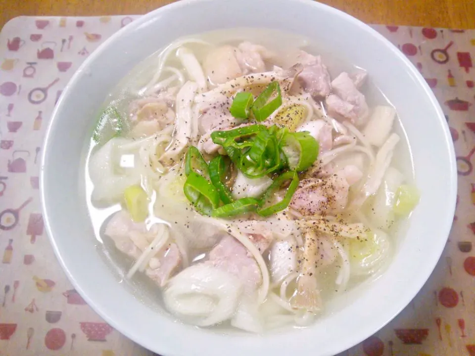 11月２日 鶏塩うどん|いもこ。さん