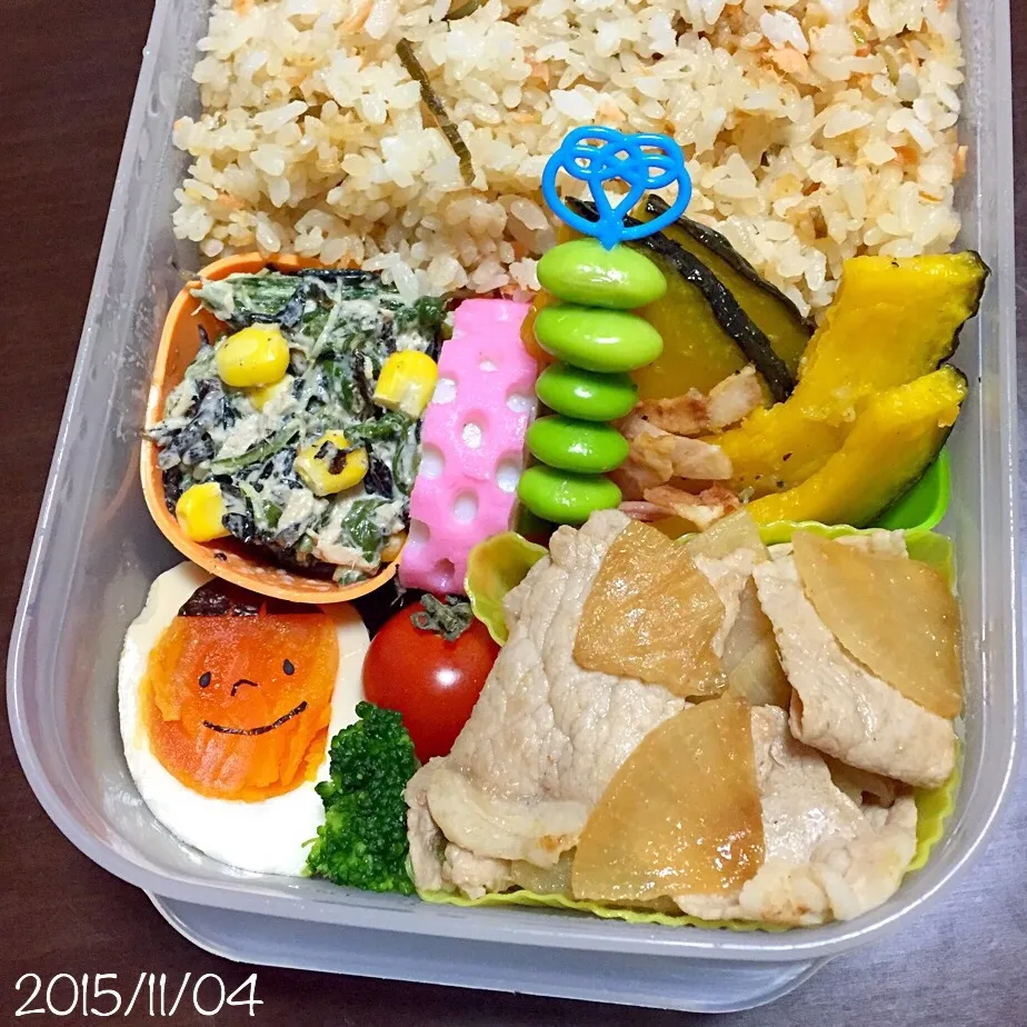 11/4お弁当⚘ᗾᐝ|ふくろう女子さん