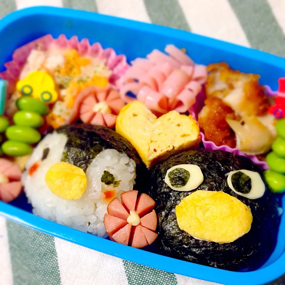 ペンギン弁当|おさつさん