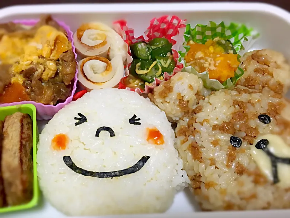 Snapdishの料理写真:旦那さんのお弁当(ღ˘⌣˘ღ)|sumileさん