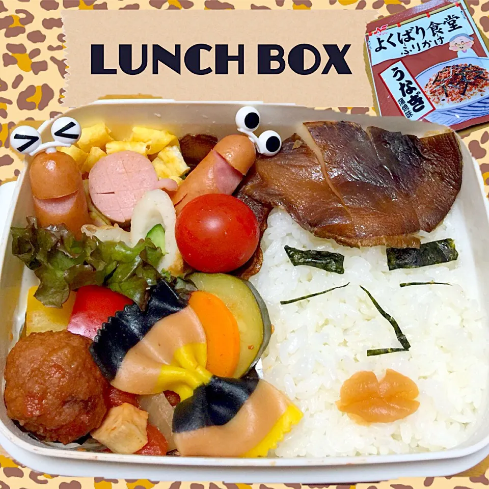 Snapdishの料理写真:息子弁当  しい たけ雄さん|miyukiさん