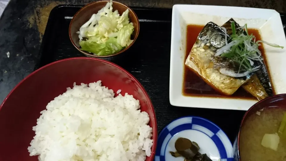 鯖煮付け定食|かいさん