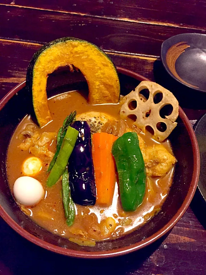 久しぶりのスープカレーでランチ😋|ちーねーさん