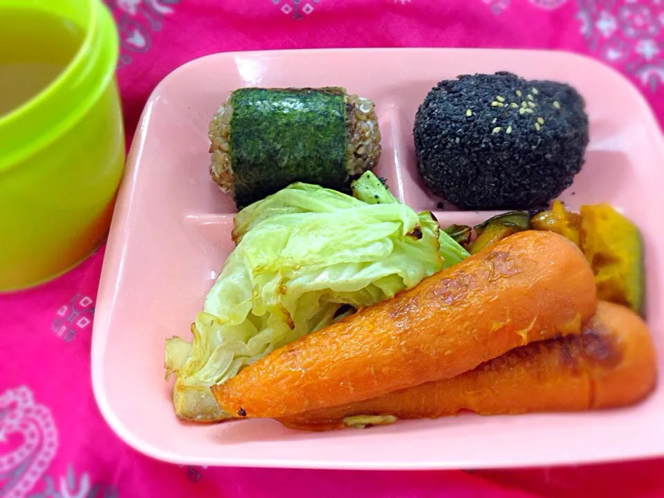 健康的且つややワイルドなお弁当|vege a zeeさん