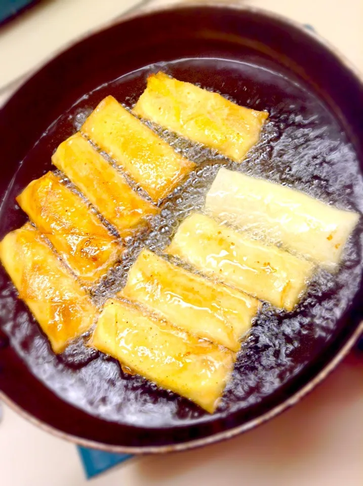 Snapdishの料理写真:FiLiPiNo SaBa TuRoN ( HaruMaKi )|GeMzKiTchさん