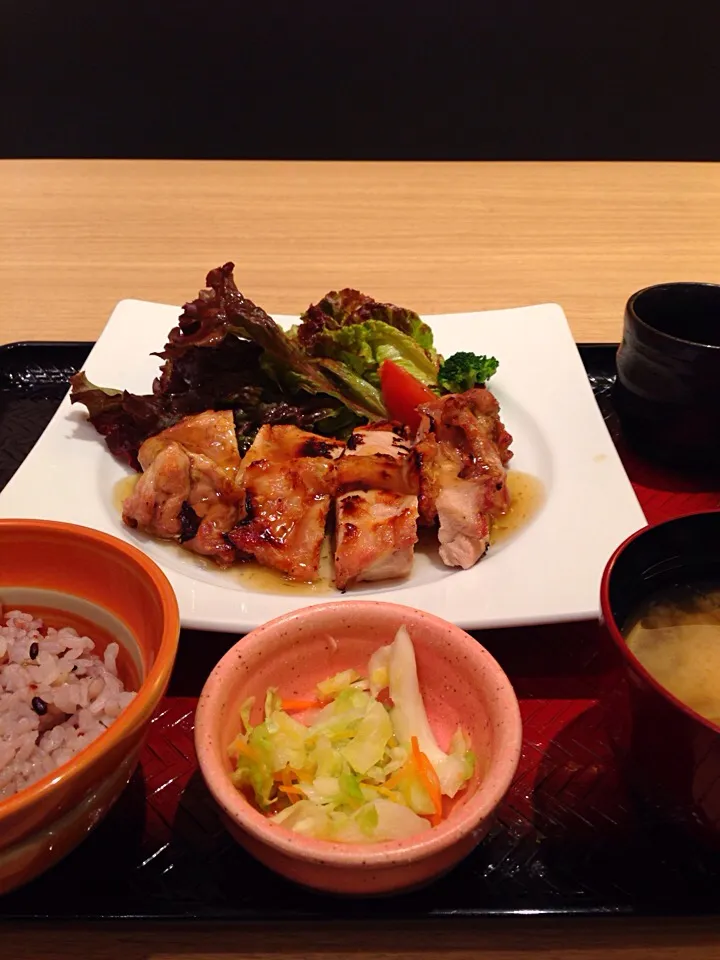 大戸屋 チキンの柚子胡椒焼き|ゆーさん