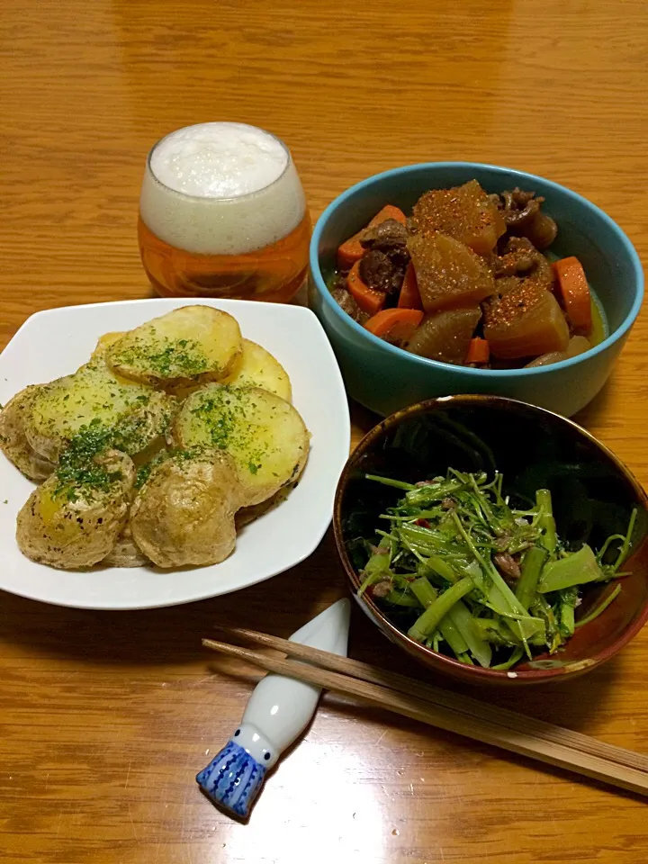 Snapdishの料理写真:2015.11.4 居酒屋風…アテ🍻|風流料理人さん