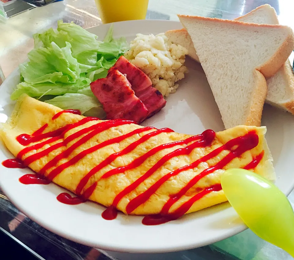 ある日の朝ご飯。|achamanさん