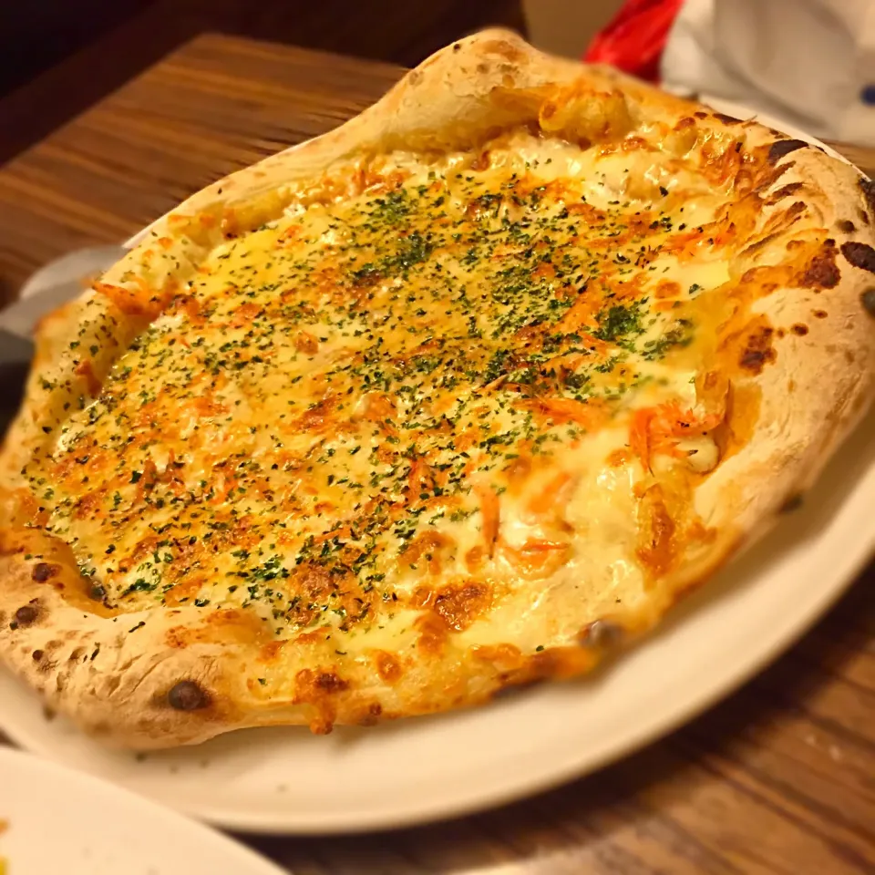 桜海老と浜名湖産青のりpizza！|shuさん