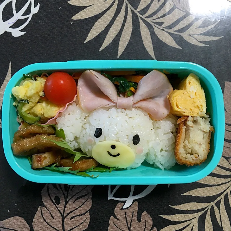 ボンボンリボンちゃんのお弁当|かずみさん