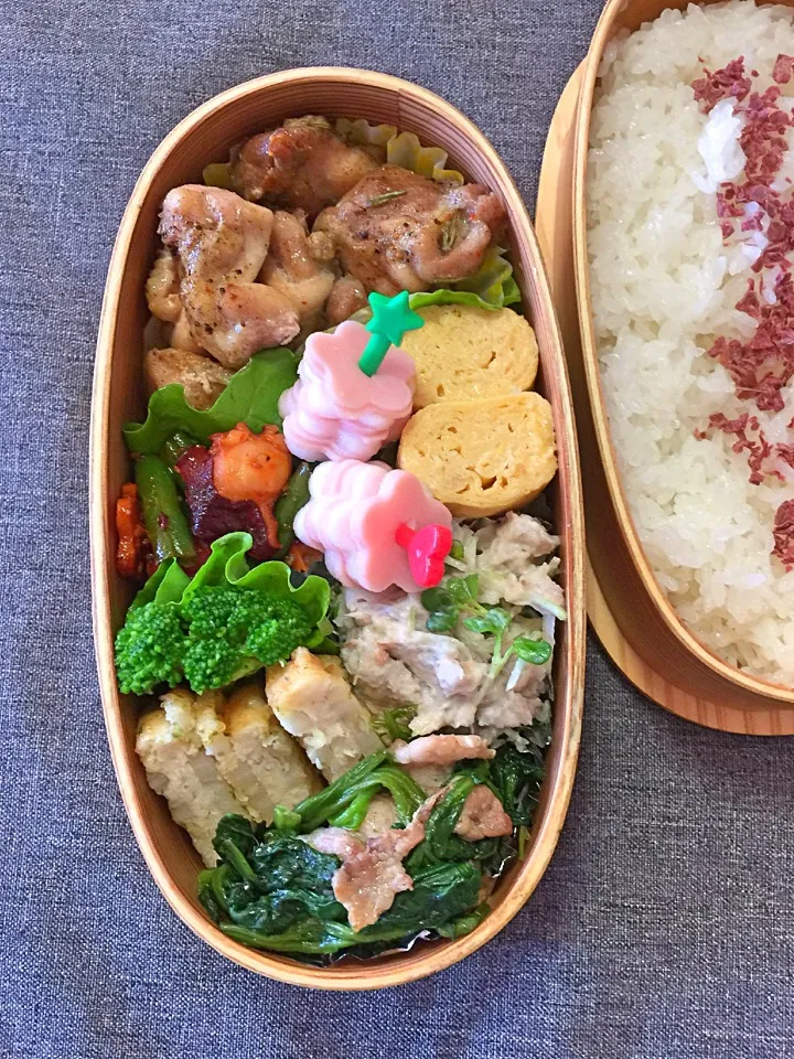 高校生息子のお弁当 ♪|キラりんさん