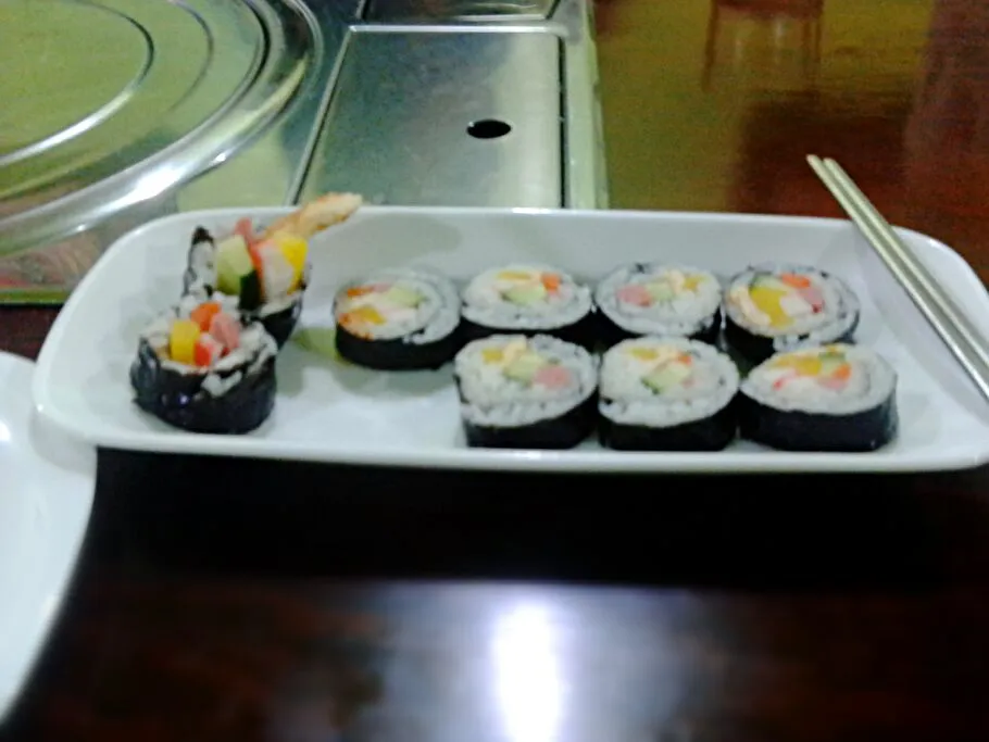 kimbap #koreanfood #shabushabu|alejandra sun hyeさん