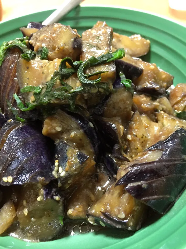 茄子の味噌炒め|さすけさん