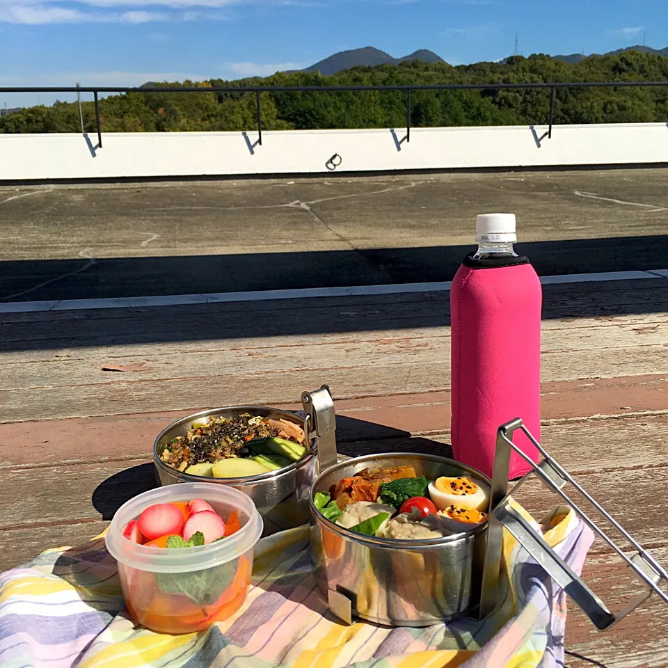 ピクニック・ランチ♬ (▰˘◡˘▰)☝︎|Yoshinobu Nakagawaさん