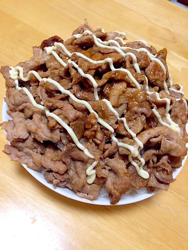 ご飯3合＋豚肉400gの豚丼✨|かいじゅう☆さん