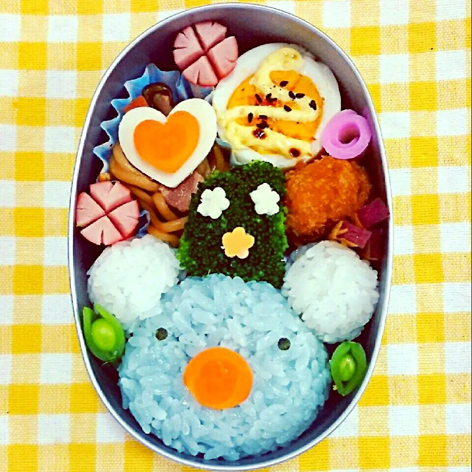 幼稚園のお弁当＊ペネロペ
 #お弁当  #キャラ弁|Sunny＊momさん