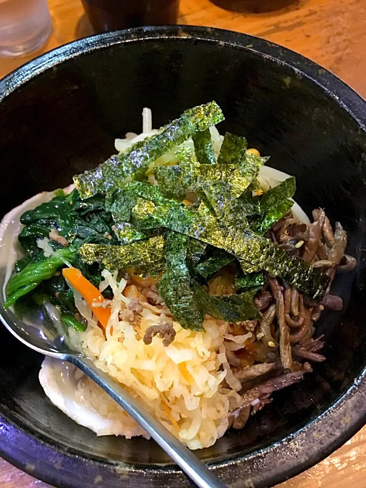 石焼きピビンバ〜in冷麺館|のんきーもんきーさん