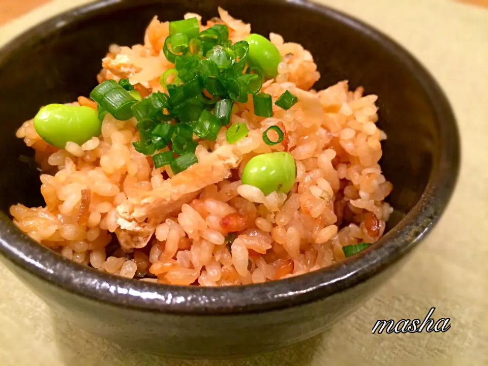 切り干し大根と油あげの炊き込みご飯|mashaさん