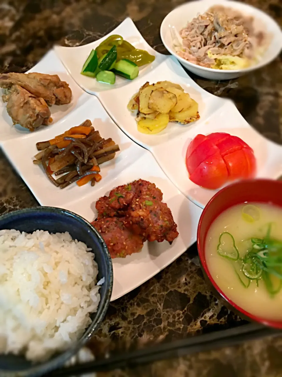 本日の晩御飯^ ^|りこでりこさん