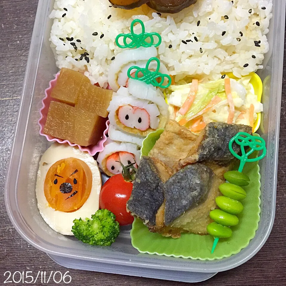 11/6お弁当⚘ᗾᐝ|ふくろう女子さん