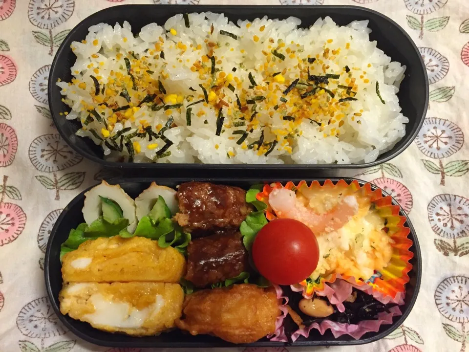 Snapdishの料理写真:Lunch box ﻿ #お弁当 #簡単|eriさん