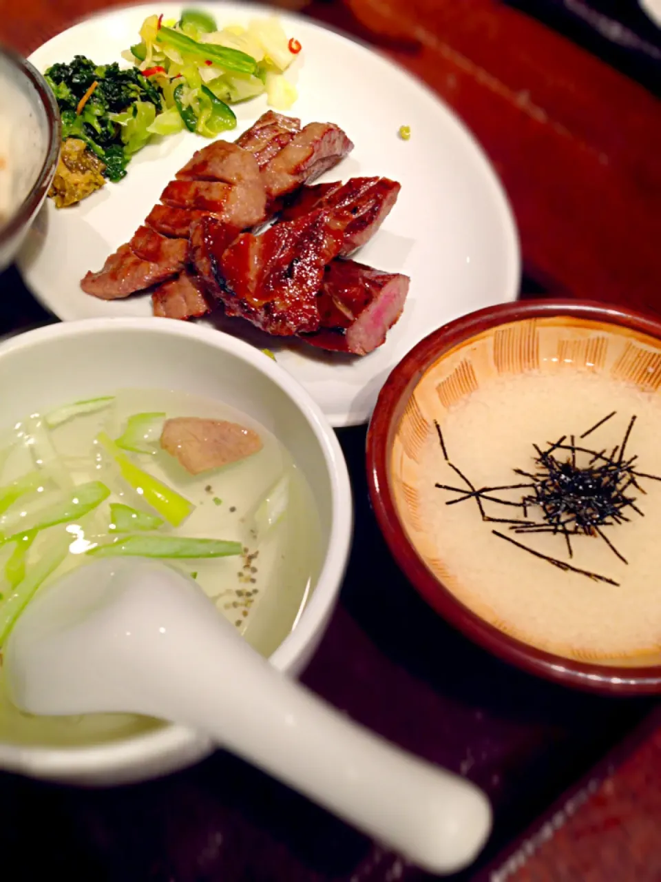 牛たん定食@新橋 仙台牛たん 荒|K.Sさん