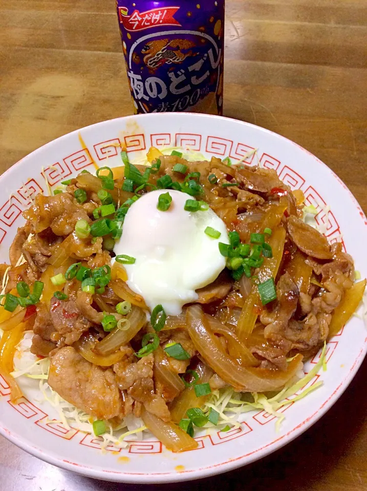 ピリ辛豚丼♫^_^|Norio Fukudaさん