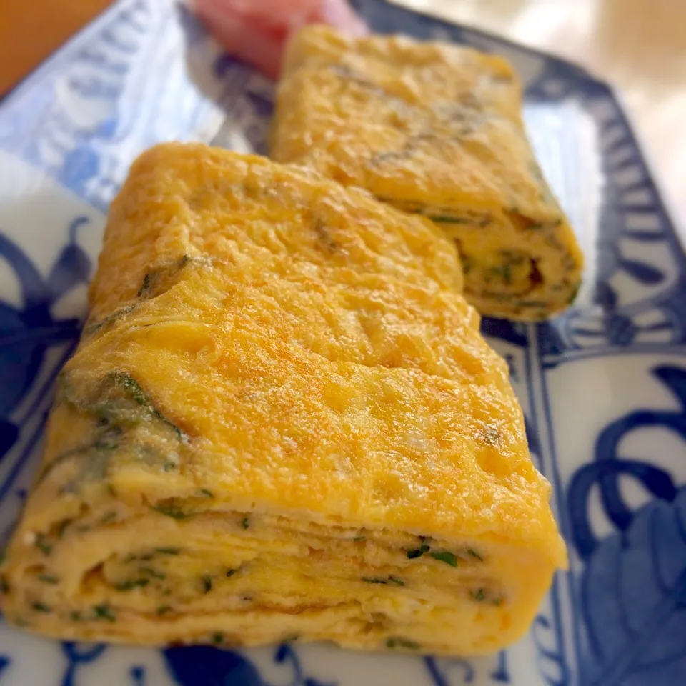 しそ入り厚焼き玉子〜|Hiromiromiさん