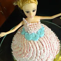 Snapdishの料理写真:Barbie cake|土匪皑皑さん