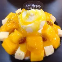 Snapdishの料理写真:Mango cheesecake|Ano_anoさん