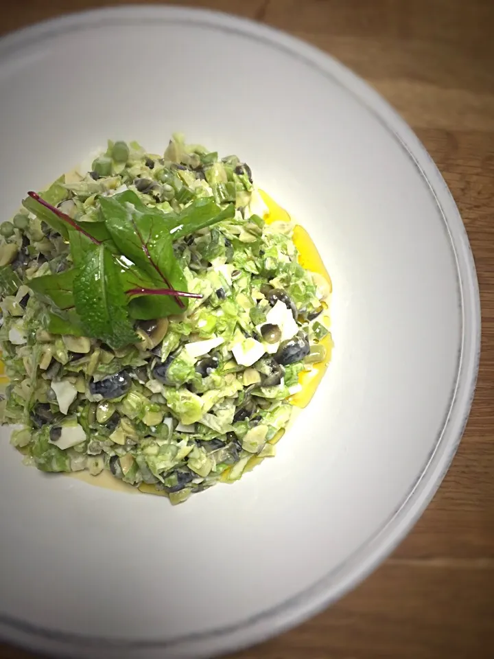 くらかけ豆とインゲンの
チョップサラダ|TKさん