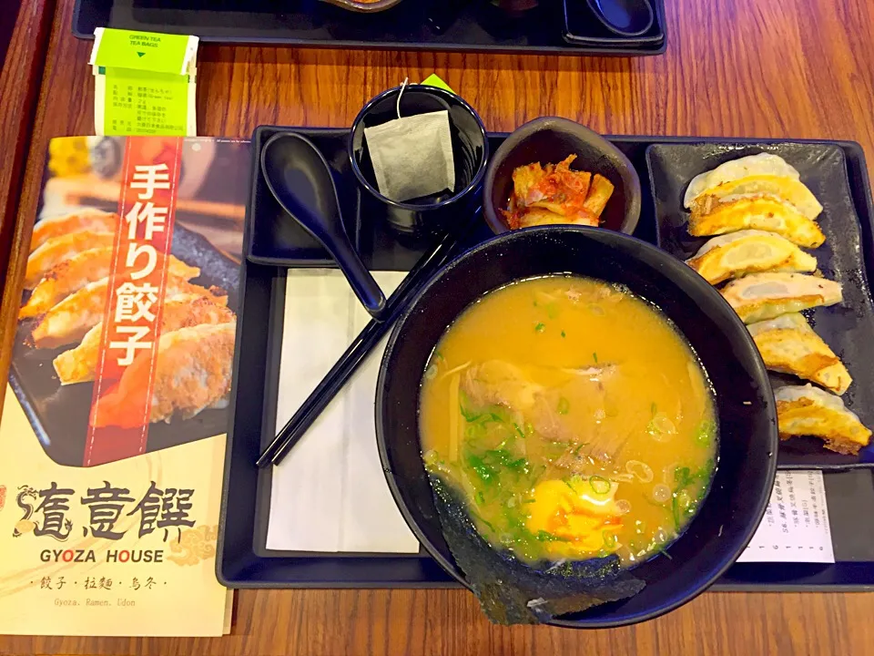 Miso soup pork ramen set|Sky Blueさん