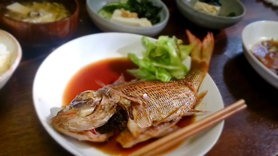 魚の煮付け定食|ESTさん