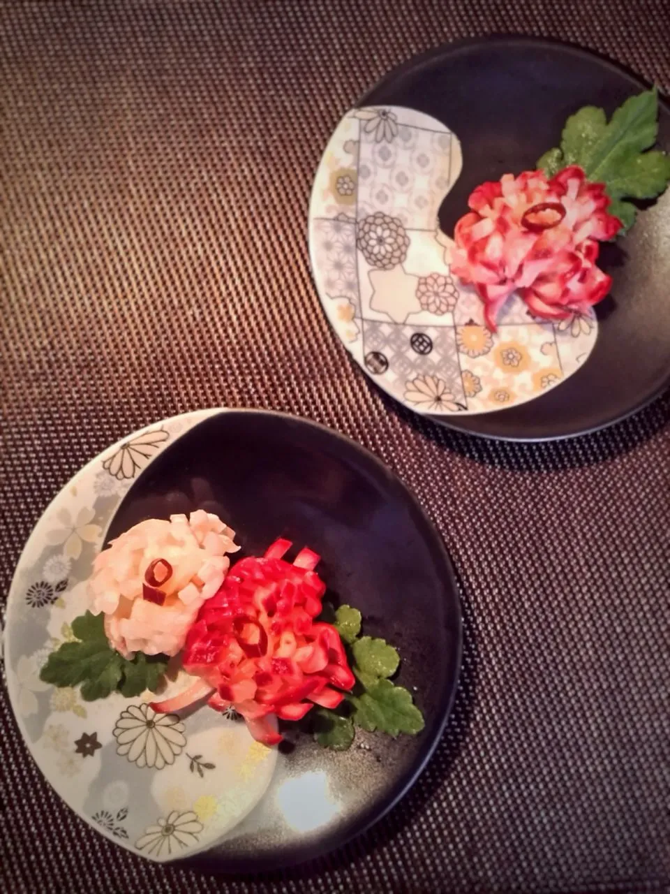 ラディッシュで菊花蕪|こいさんさん