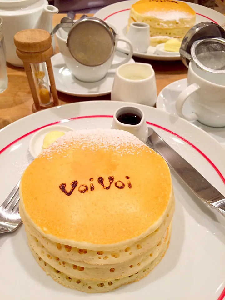 三軒茶屋のvoivoiのパンケーキ|De trois,M   cookpad料理教室元講師さん