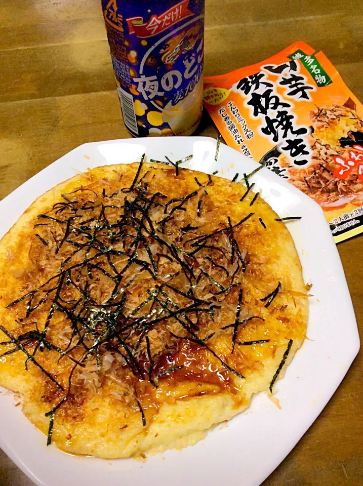 Snapdishの料理写真:山芋鉄板焼き♫^_^|Norio Fukudaさん