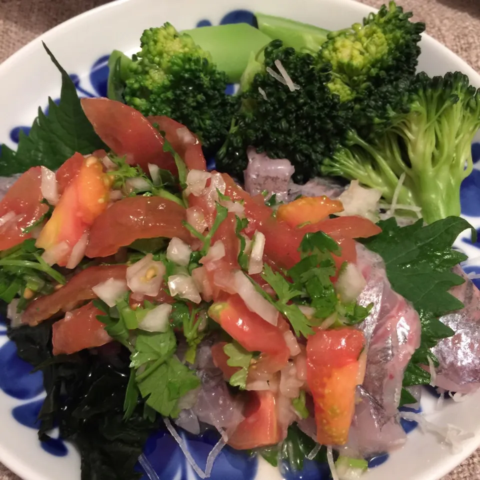 Fresh fish with pico de gallo|MARIさん