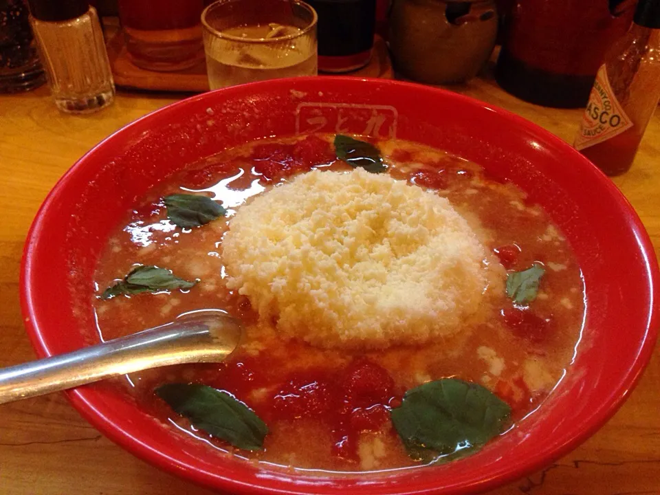 まる究トマトチーズらーめん@九十九らーめん恵比寿|大塚寛之さん