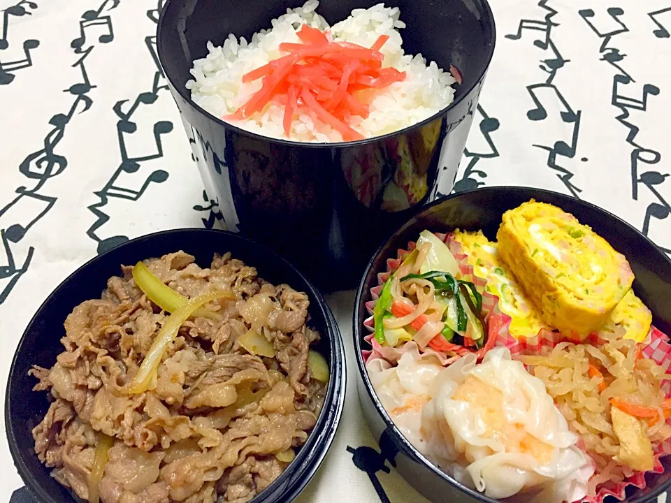 今日のリクエストは吉野家の牛丼でしたいらっしゃいませ弁当|ちもこさん