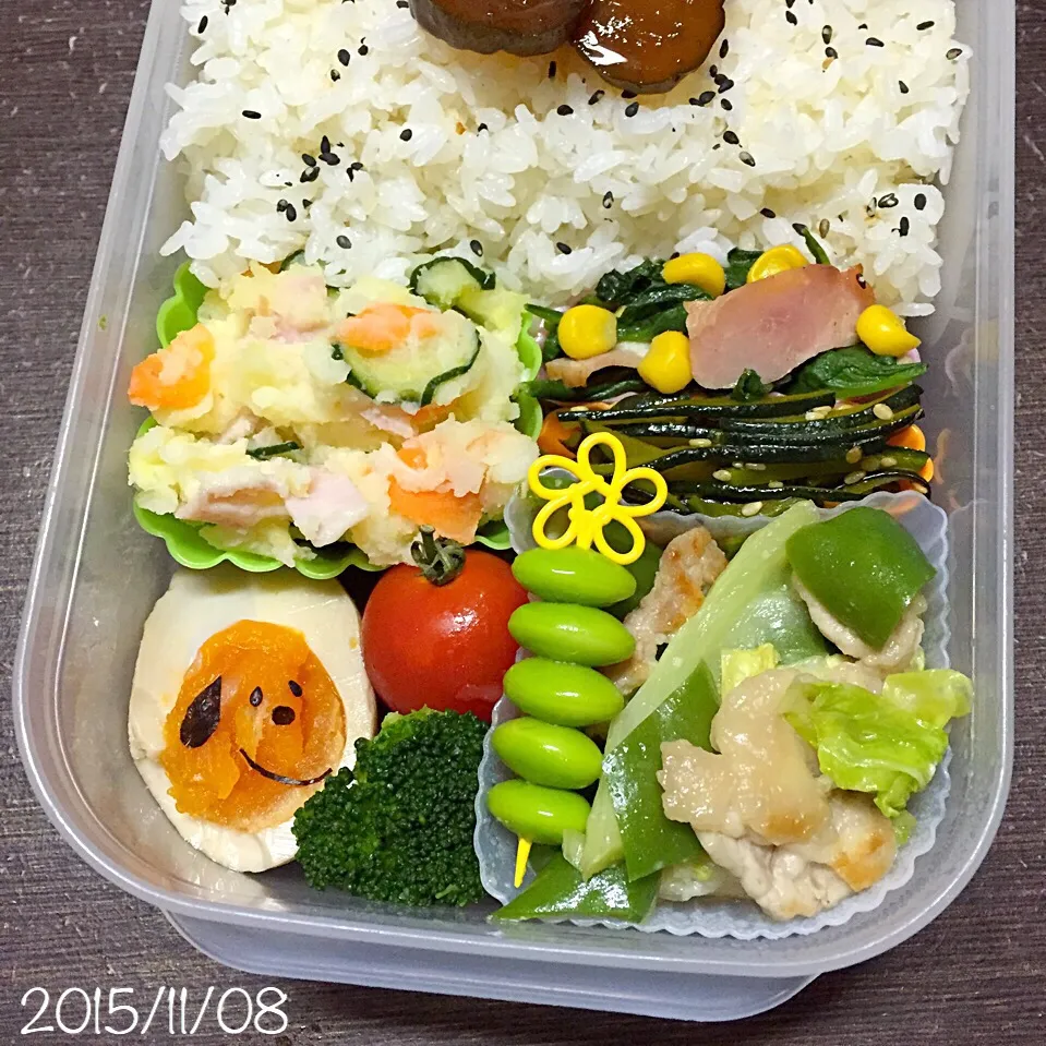 11/8お弁当⚘ᗾᐝ|ふくろう女子さん